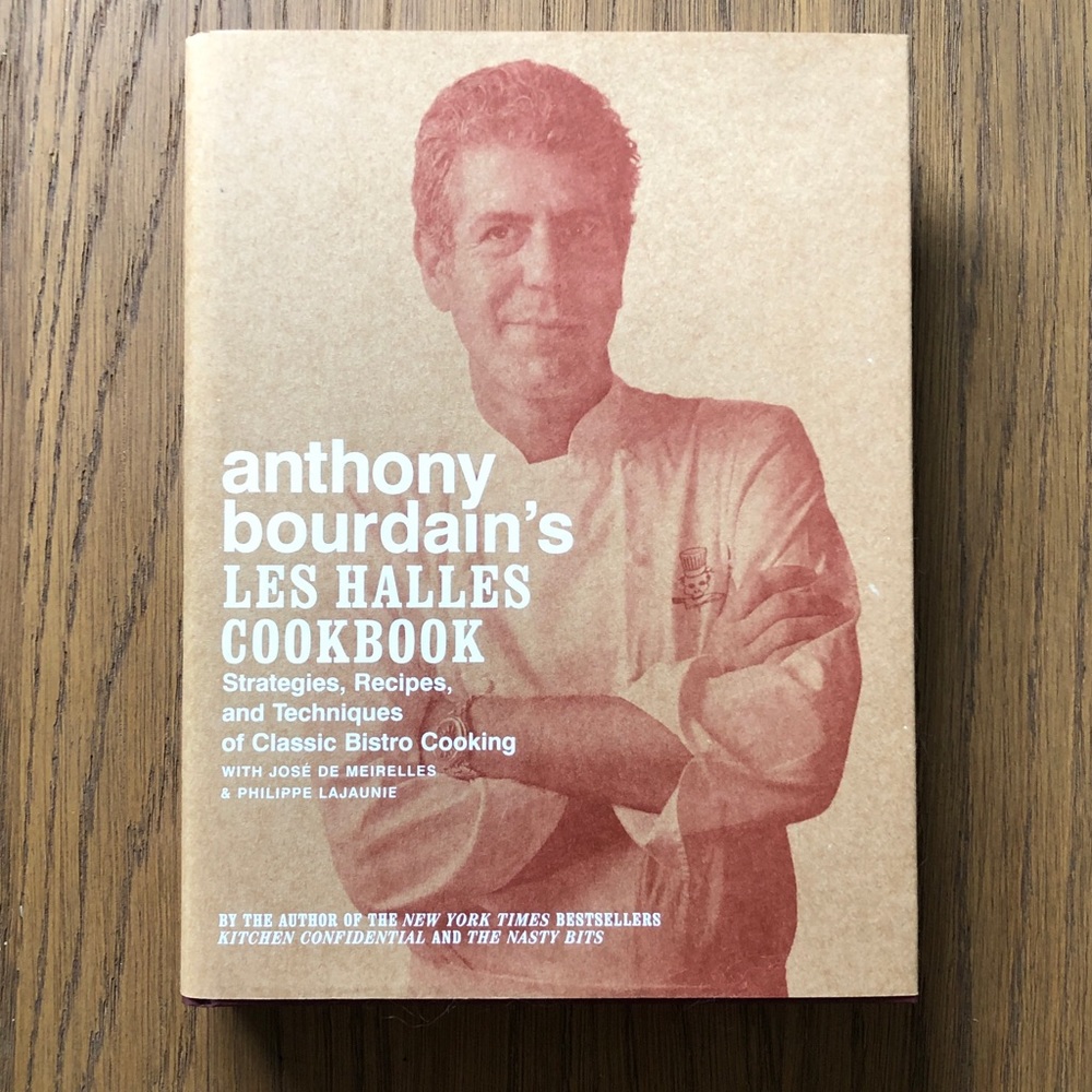 NWOT Anthony Bourdain “Les Halles Cookbook”